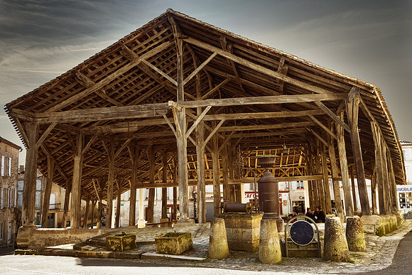 Les Halles III - Villebois-Lavalette, France