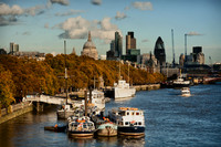 City of London from Waterloo Bridge III - London, England