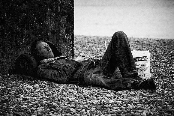 Having a Kip - Brighton, England