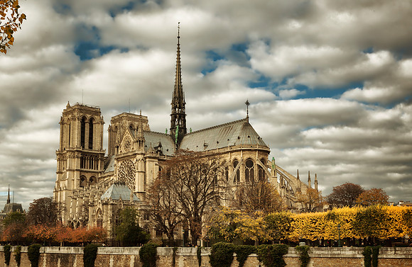 Notre Dame Cathedral I - Paris, France