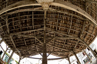 The Ceiling in Les Halles III - Villebois-Lavalette, France