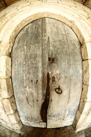Church Door - Lusignac, France