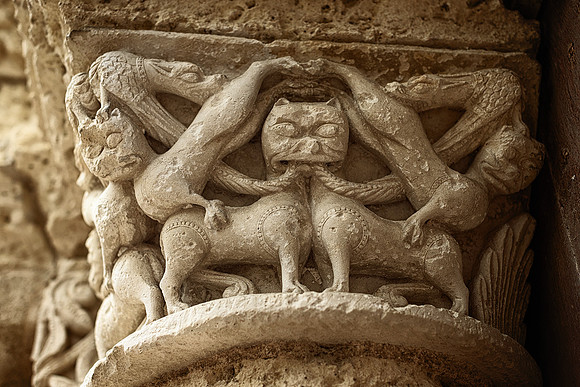Church Gargoyles - Aubeterre, France