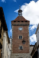 Clock Tower - Villeneuve sur Lot, France