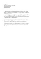 Statement of Intent