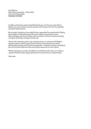 Statement of Intent