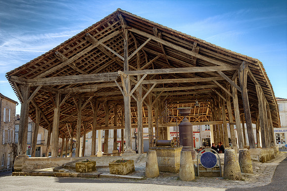 Les Halles I -  Villebois-Lavalette, France