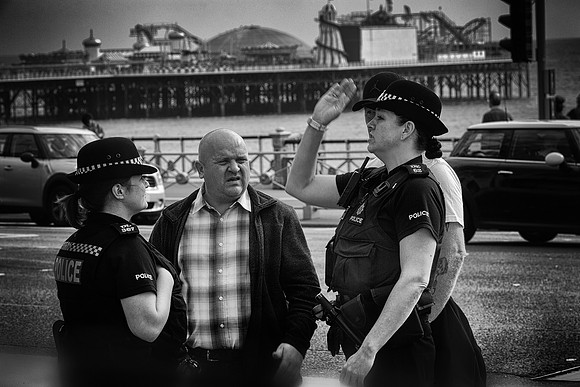 "Straight Up Here Mate" - Brighton, England