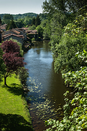 The Dronne River III - Bourdeilles, France
