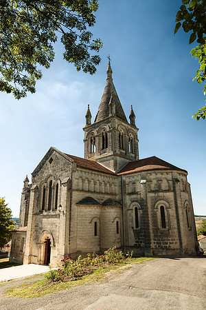 The Church - Villebois-Lavalette, France